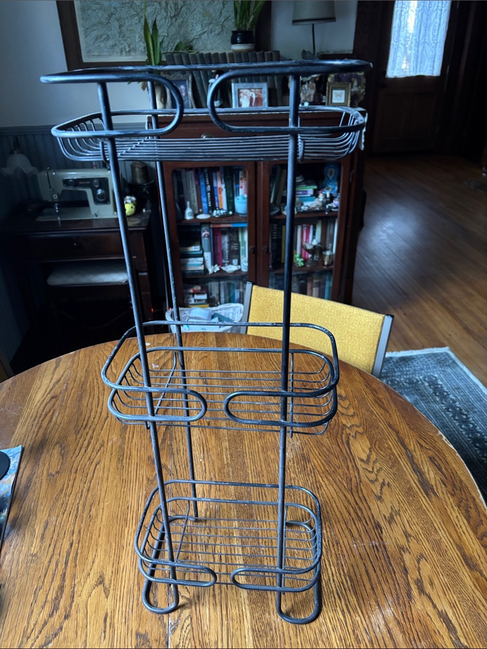 Three Tiered Metal Shelf